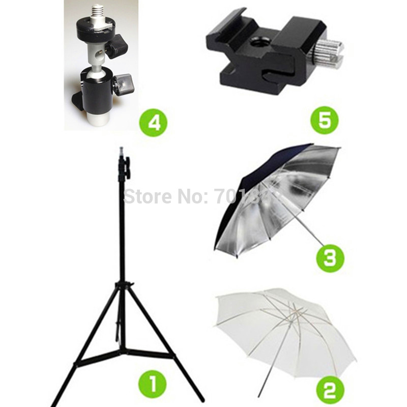 Studio Photography Kit 5in1 2m Light Stand